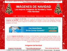 Tablet Screenshot of imagenesdenavidad.net